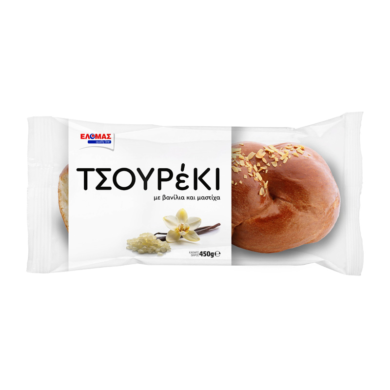 ΕΛΟΜΑΣ Τσουρέκι με βανίλια και μαστίχα 450g